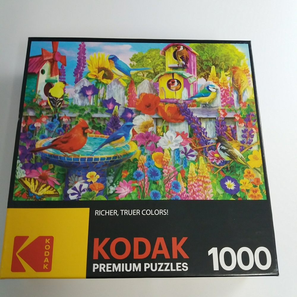 Cra-z-art Kodak Bird Bath Garden 19×27"used.